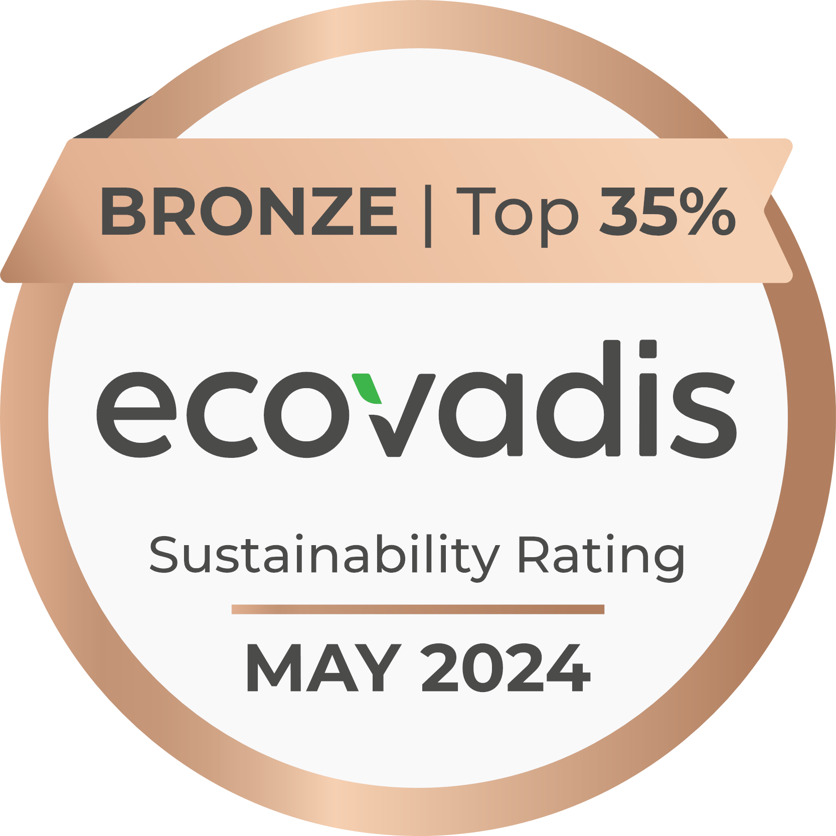 Médaille écovadis